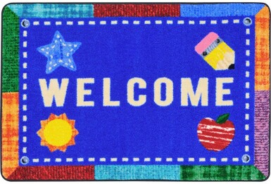 Joy Carpets Kid Essentials Alphabet Upcycle Multi
